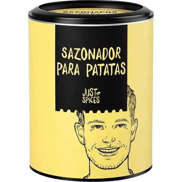 Sazonador patatas JUST SPICES, lata 60 g - 0.06 kg - Imagen del producto en Findit