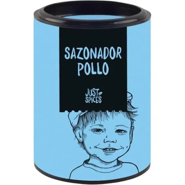 Sazonador de pollo JUST SPICES, lata 79 g - 0.08 kg - Imagen del producto en Findit