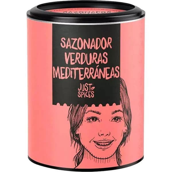 Sazonador de verduras mediterráneas JUST SPICES, lata 50 g - 0.05 kg - Imagen del producto en Findit