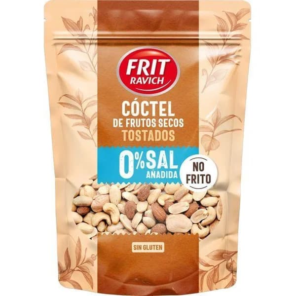 Cóctel tostado sin sal FRIT RAVICH, bolsa 110 g - 0.11 kg - Imagen del producto en Findit