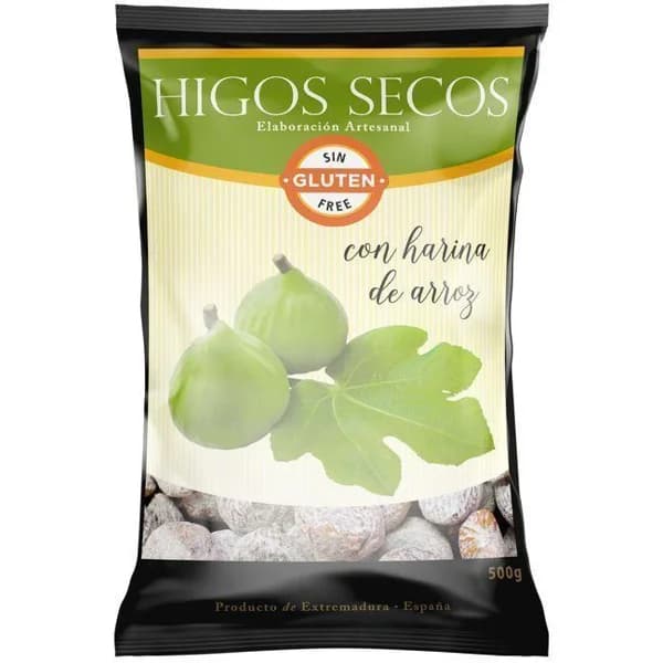 Higos secos EL PAJARERO, bolsa 500 g - 0.5 kg - Imagen del producto en Findit