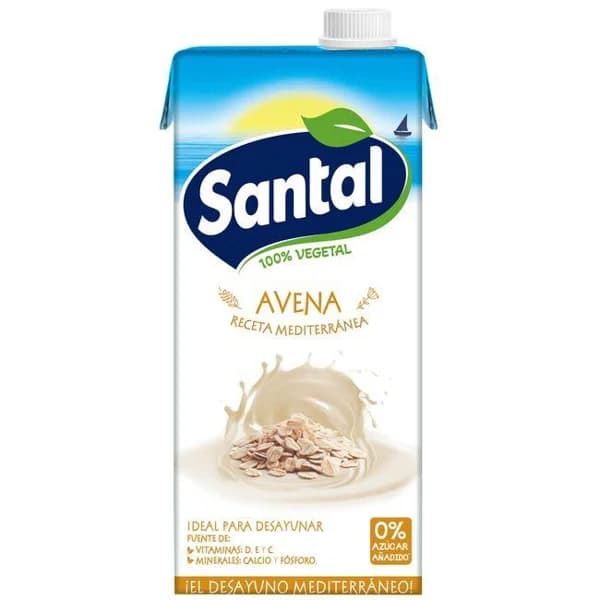 Bebida de avena SANTAL, brik 1 litro - 1 l - Imagen del producto en Findit