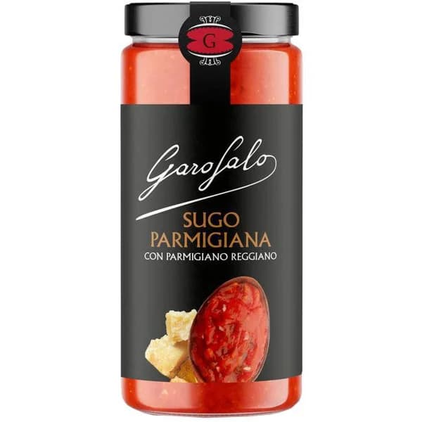 Salsa parmigiana GAROFALO, frasco 340 g - 0.34 kg - Imagen del producto en Findit