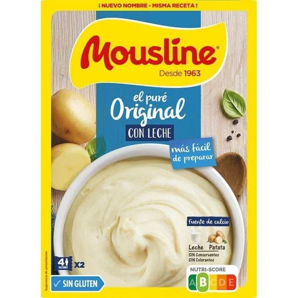 Pure de patata con leche  MOUSLINE, caja 230 g - 0.23 kg - Imagen del producto en Findit