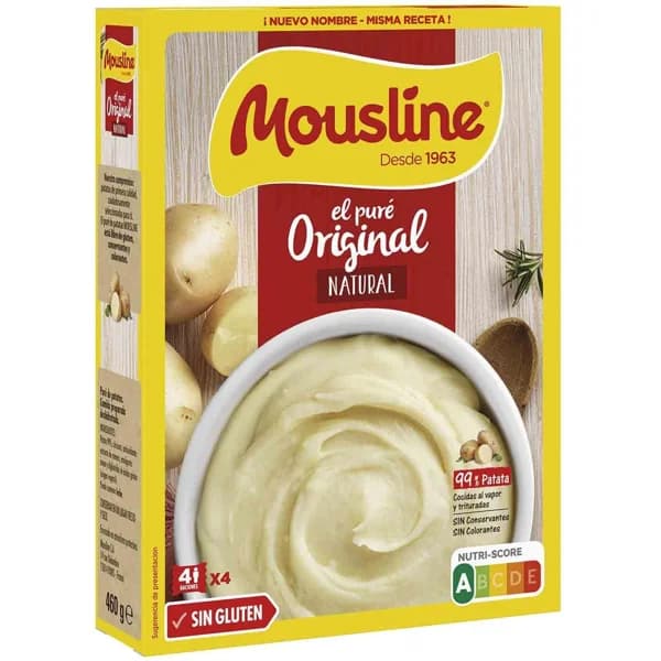 Pure de patata MOUSLINE, caja 460 g - 0.46 kg - Imagen del producto en Findit