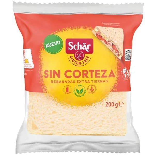 Tramezzino sin gluten SCHAR, paquete 200 g - 0.2 kg - Imagen del producto en Findit