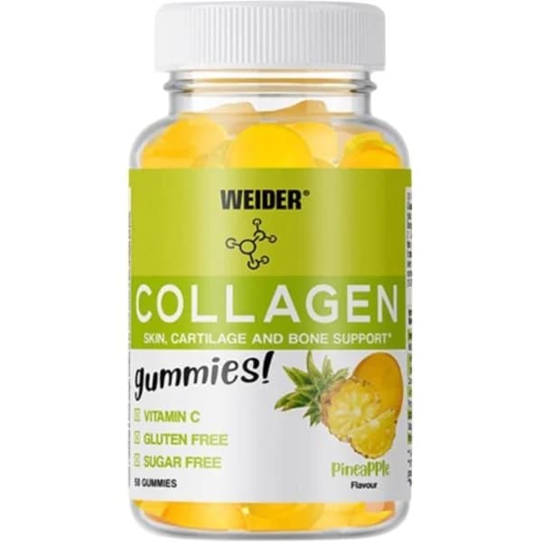 Collagen gummies WEIDER, 50 uds, bote 200 g - 1 ud - Imagen del producto en Findit