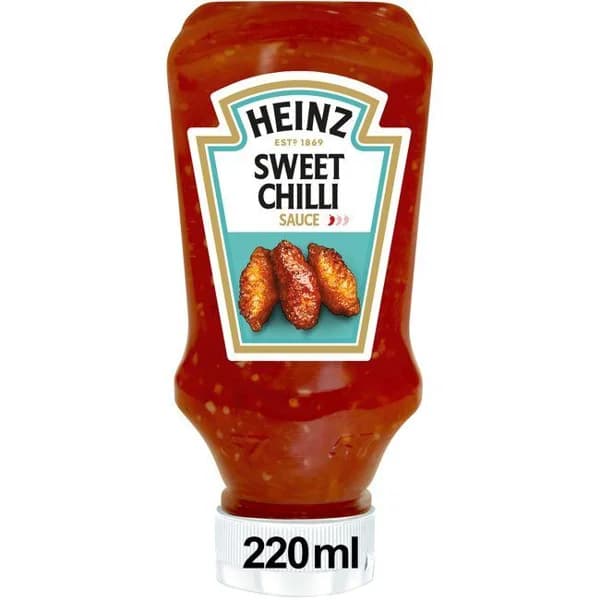 Salsa sweet chilli HEINZ, bocabajo 220 ml - 0.22 l - Imagen del producto en Findit