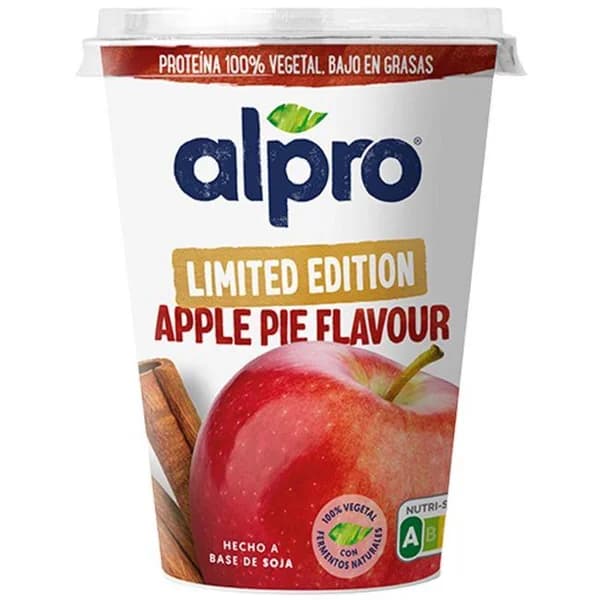 Postre vegetal tarta de manzana ALPRO, tarrina 400 g - 0.4 kg - Imagen del producto en Findit