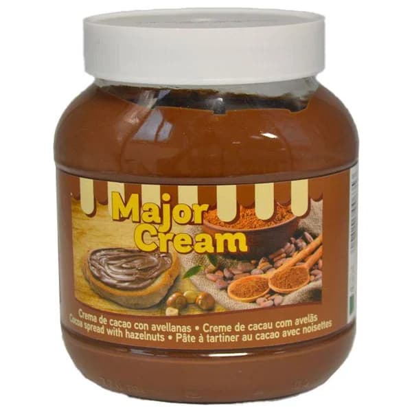 Crema de cacao 1 sabor MAJOR CREAM, frasco 750 g - 0.75 kg - Imagen del producto en Findit