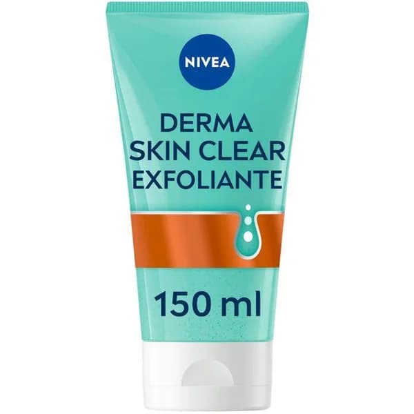 Exfoliante Derma Skin Clear ácido salicílico NIVEA, tubo 150 ml - 1 ud - Imagen del producto en Findit
