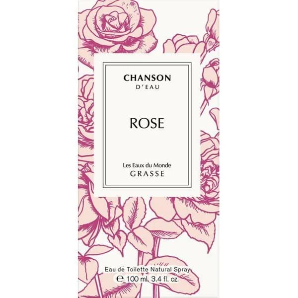 Colonia para mujer Rose CHANSON D'EAU, vaporizador 100 ml - 1 ud - Imagen del producto en Findit