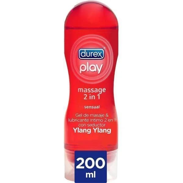 Gel lubricante Play Massage 2en1 DUREX, bote 200 ml - 0.2 l - Imagen del producto en Findit