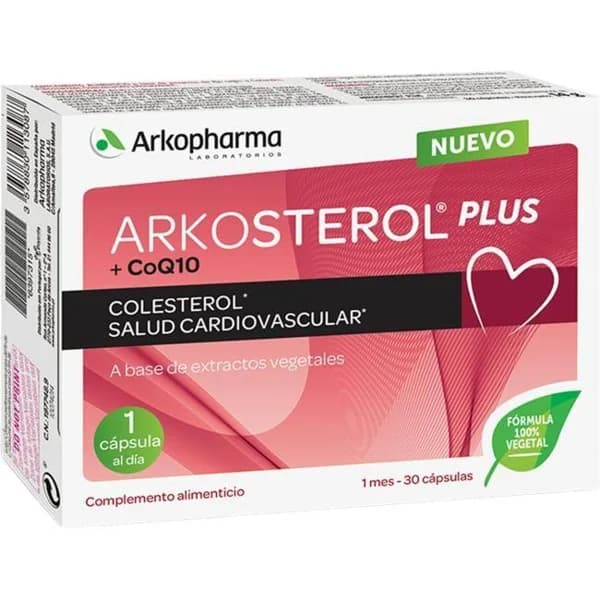 Arkosterol Plus CoQ10 ARKOPHARMA, bote 30 cápsulas - 30 ud - Imagen del producto en Findit