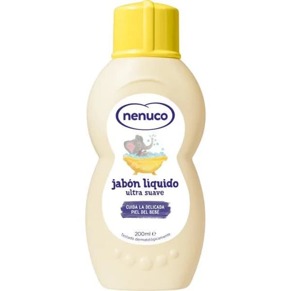 Jabón ultra suave NENUCO, bote 200 ml - 0.2 l - Imagen del producto en Findit