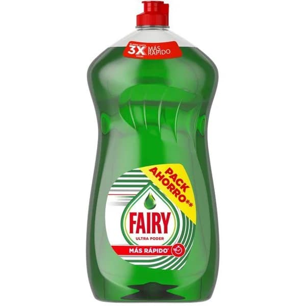 Lavavajillas a mano FAIRY ULTRAPODER, botella 1.250 ml - 0 l - Imagen del producto en Findit