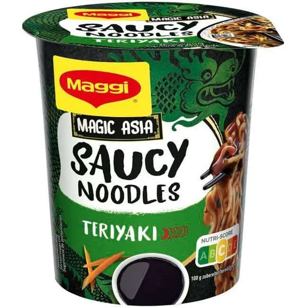 Noodles Teriyaki MAGGI, cup 75 g - 0.08 kg - Imagen del producto en Findit