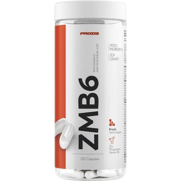 Zmb6 - zinc + magnesio+b6 PROZIS, bote 120 uds - 1 ud - Imagen del producto en Findit