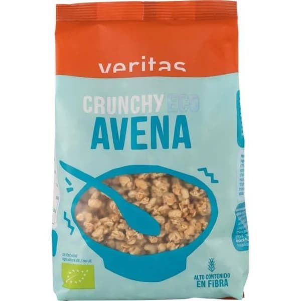 Crunchy de avena eco VERITAS, bolsa 500 g - 0.5 kg - Imagen del producto en Findit