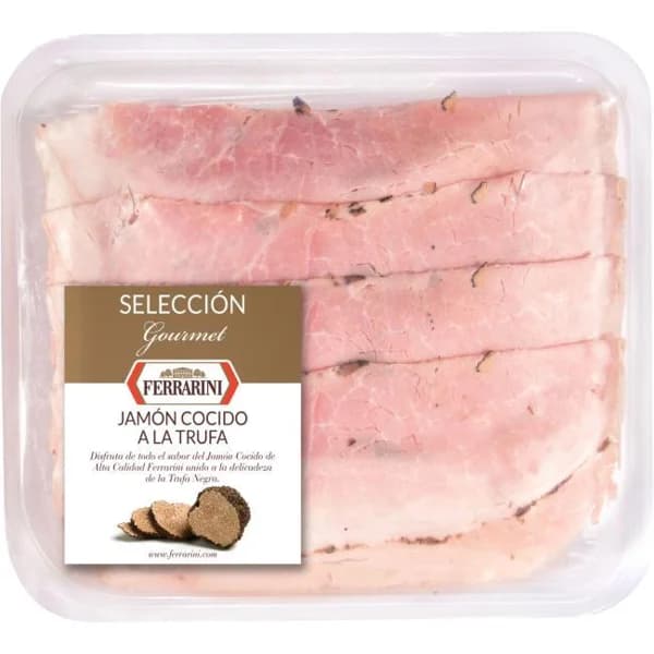 Jamón cocido a la trufa FERRARINI, sobre 100 g - 0.1 kg - Imagen del producto en Findit