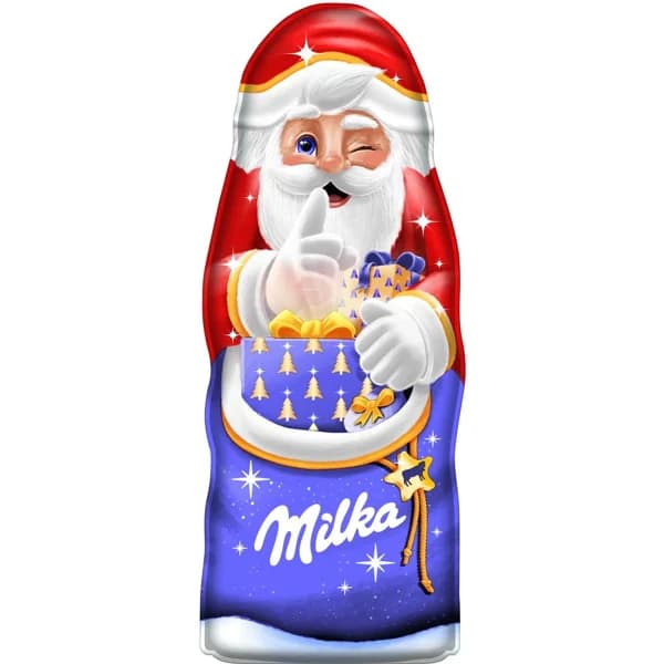 Figura Santa Navidad MILKA, 1 ud, 45 g - 1 ud - Imagen del producto en Findit