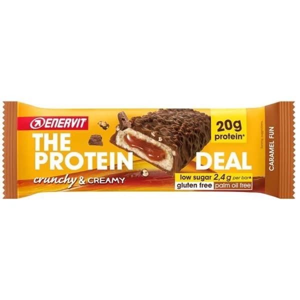 Protein deal de caramelo ENERVIT, 1 ud, 55 g - 0.06 kg - Imagen del producto en Findit
