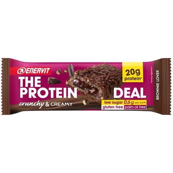 Protein deal brownie ENERVIT, 1 ud, 55 g - 0.06 kg - Imagen del producto en Findit