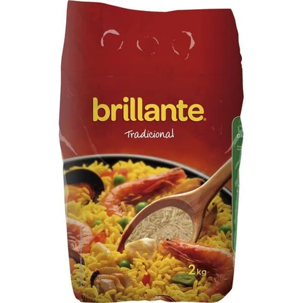 Arroz vaporizado BRILLANTE, bolsa 2 kg - 2 kg - Imagen del producto en Findit