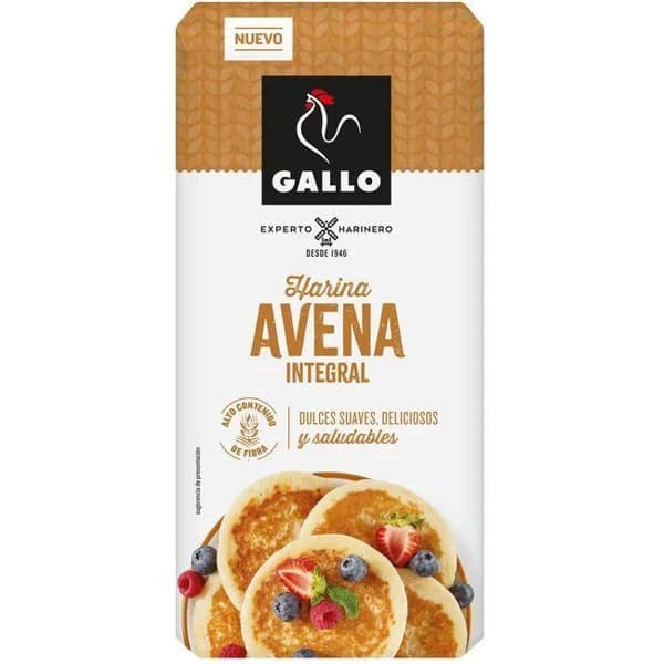 Harina de avena GALLO, paquete 500 g - 0.5 kg - Imagen del producto en Findit