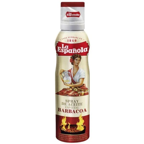 Aceite de oliva barbacoa LA ESPAÑOLA, spray 200 ml - 0.2 l - Imagen del producto en Findit