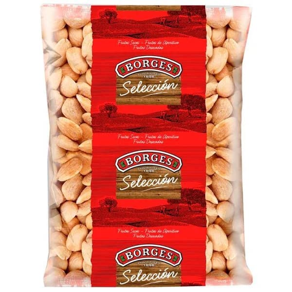 Almendra frita salada BORGES, bolsa 500 g - 0.5 kg - Imagen del producto en Findit