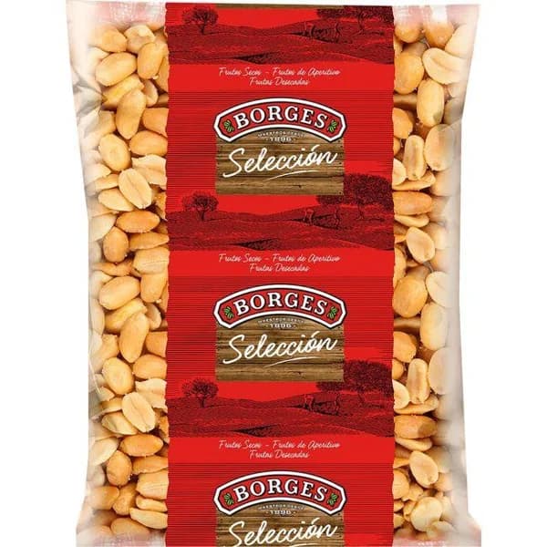Cacahuete frito salado BORGES, bolsa 500 g - 1 ud - Imagen del producto en Findit