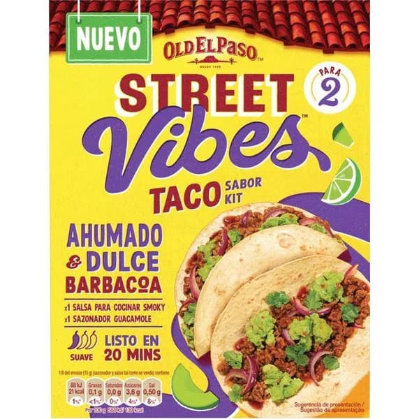 Combo kit barbacoa OLD EL PASO, caja 90 g - 0.09 kg - Imagen del producto en Findit
