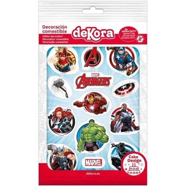 Decoración Vengadores DEKORA, 1 ud - 1 ud - Imagen del producto en Findit