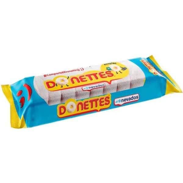 Donettes nevados DONETTES, 8 uds, paquete 136 g - 0.14 kg - Imagen del producto en Findit