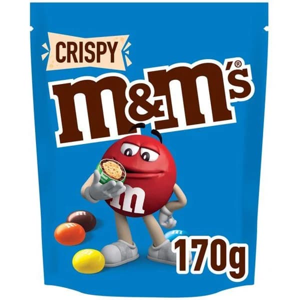 Grageas de arroz crispy M&M'S, bolsa 170 g - 0.17 kg - Imagen del producto en Findit