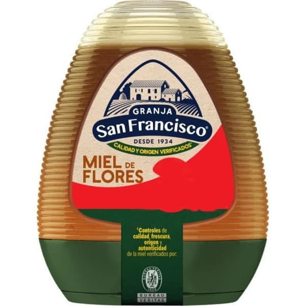 Miel milflores GRANJA SAN FRANCISCO, dosificador 350 g - 0.35 kg - Imagen del producto en Findit