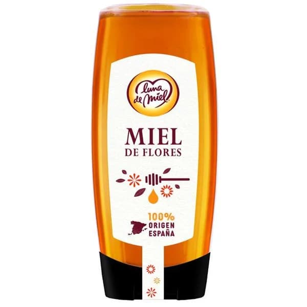 Miel mil flores LUNA DE MIEL, dosificador 740 g - 0.74 kg - Imagen del producto en Findit
