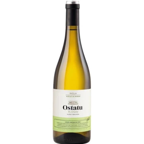 Vino Blanco D.O.C. Rioja Alavesa OSTATU, botella 75 cl - 0.75 l - Imagen del producto en Findit