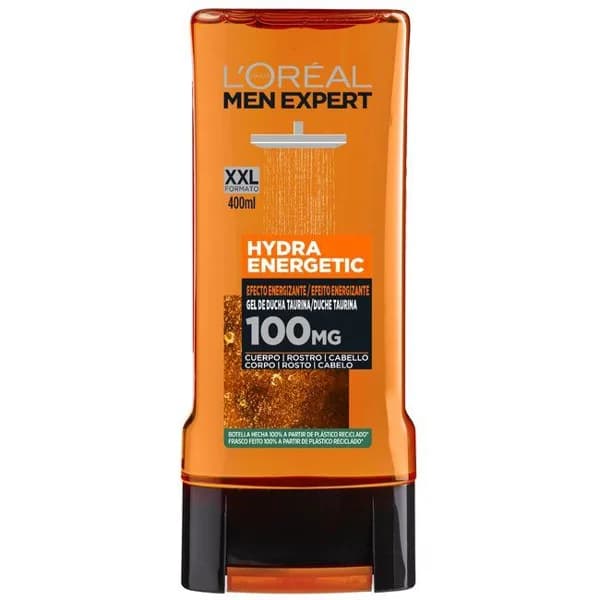 Gel hydra energetic L¿OREAL MEN EXPERT, bote 400 ml - 0.4 l - Imagen del producto en Findit