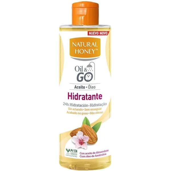 Aceite corporal Oil&Go piel perfecta NATURAL HONEY, bote 250 ml - 0.25 l - Imagen del producto en Findit