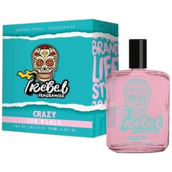 Colonia para mujer Crazy  REBEL, vaporizador 100 ml - 1 ud - Imagen del producto en Findit