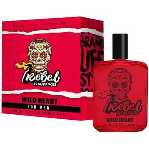 Colonia de hombre Wild Heart REBEL, vaporizador 100 ml - 1 ud - Imagen del producto en Findit