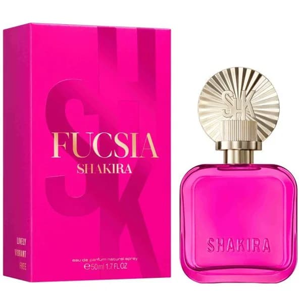 Colonia para mujer Fucsia SHAKIRA, vaporizador 50 ml - 1 ud - Imagen del producto en Findit