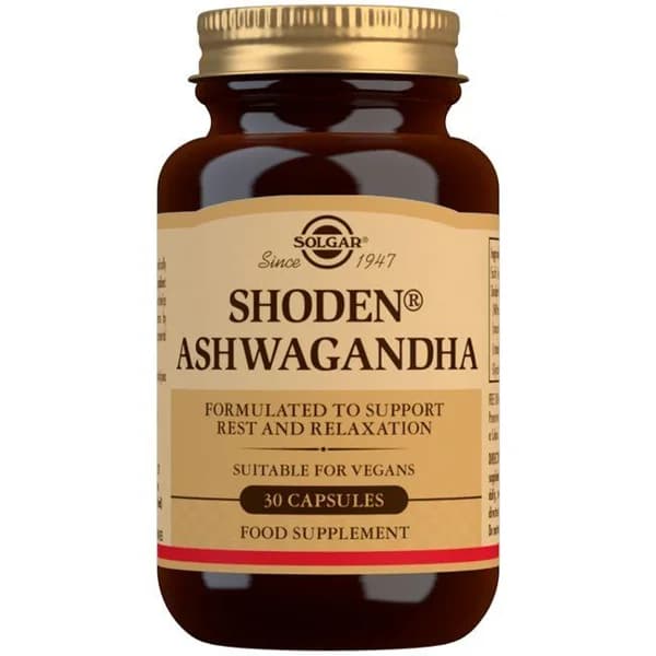Ashwagandha SOLGAR, bote 60 comprimidos - 60 ud - Imagen del producto en Findit