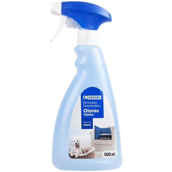 Eliminaolores de tejidos EROSKI, pistola 500 ml - 0.5 l - Imagen del producto en Findit