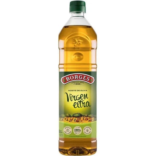 Aceite de oliva virgen extra BORGES, botella 1 litro - 1 l - Imagen del producto en Findit