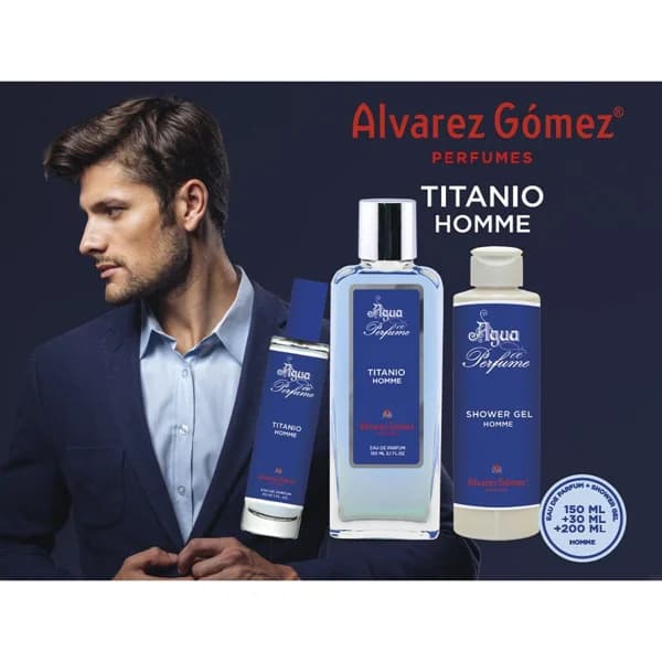 Set para hombre Titanio ÁLVAREZ. GÓMEZ, pack 1 ud - 1 ud - Imagen del producto en Findit
