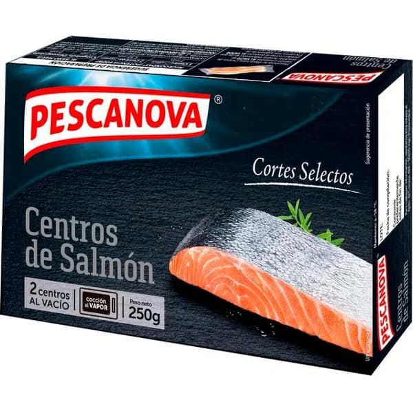 Centros de salmón PESCANOVA, caja 250 g - 0.25 kg - Imagen del producto en Findit