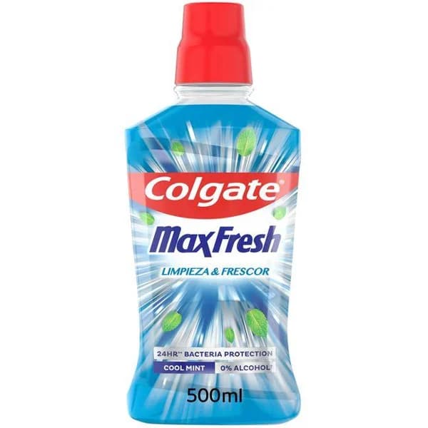 Enjuague COLGATE MAX FRESH, botella 500 ml - 0.5 l - Imagen del producto en Findit